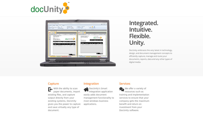 DocUnity Landing Page