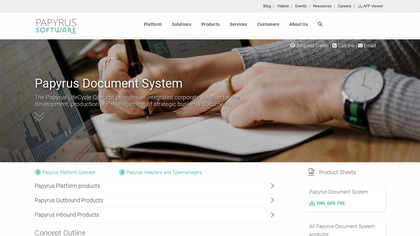 Papyrus Document System image