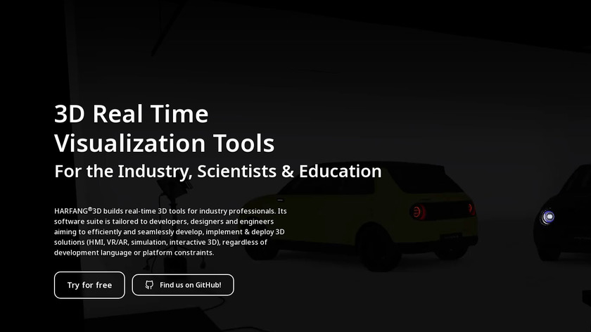 HARFANG 3D Landing Page