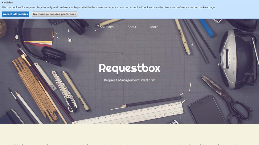Requestbox Landing Page