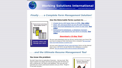 Returnable Forms image