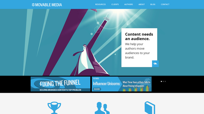 Movable Media Landing Page
