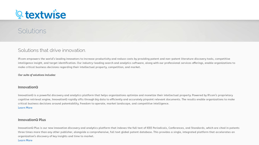 TextWise Landing Page