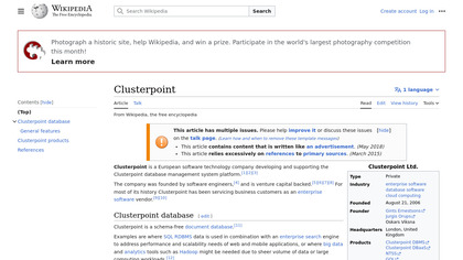 Clusterpoint image