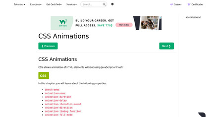 CSS Animate screenshot