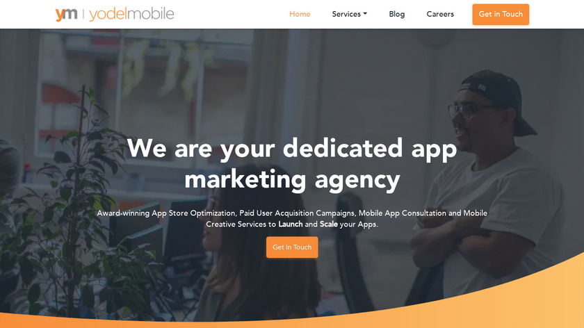 Yodel Mobile Landing Page