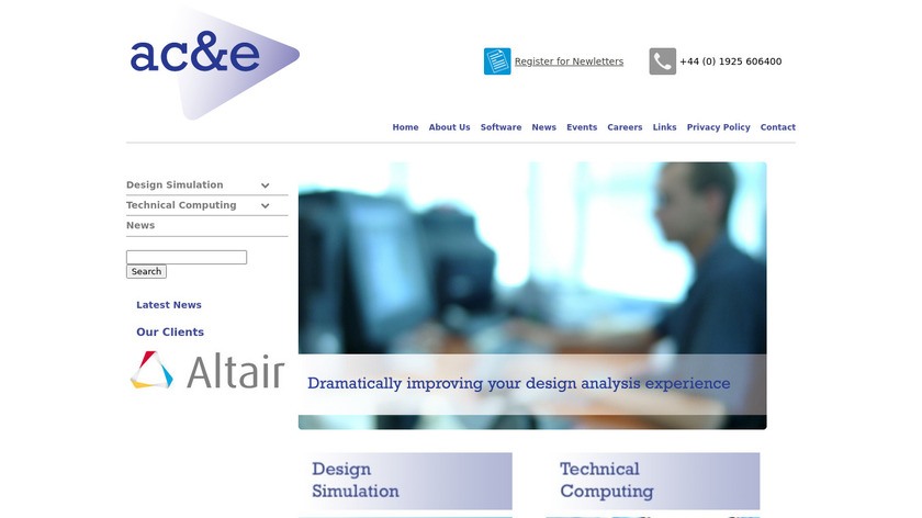 E-Hub Landing Page