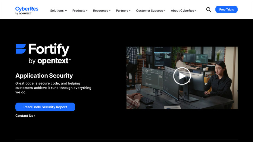 MicroFocus DevInspect Landing Page
