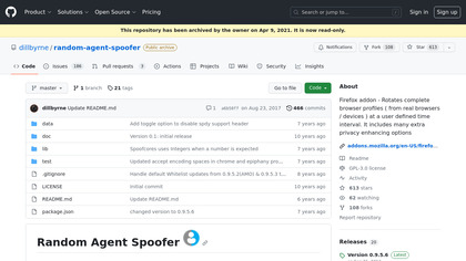 Random Agent Spoofer image