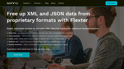 Flexter - XML converter image