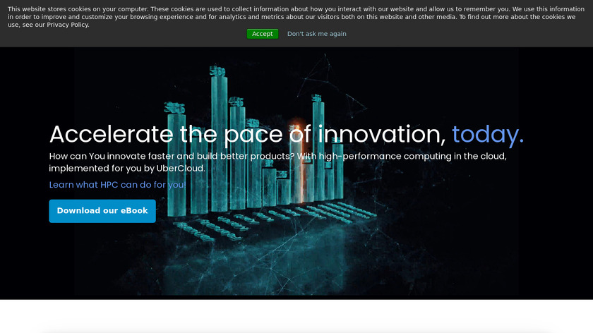 Uber Cloud Landing Page