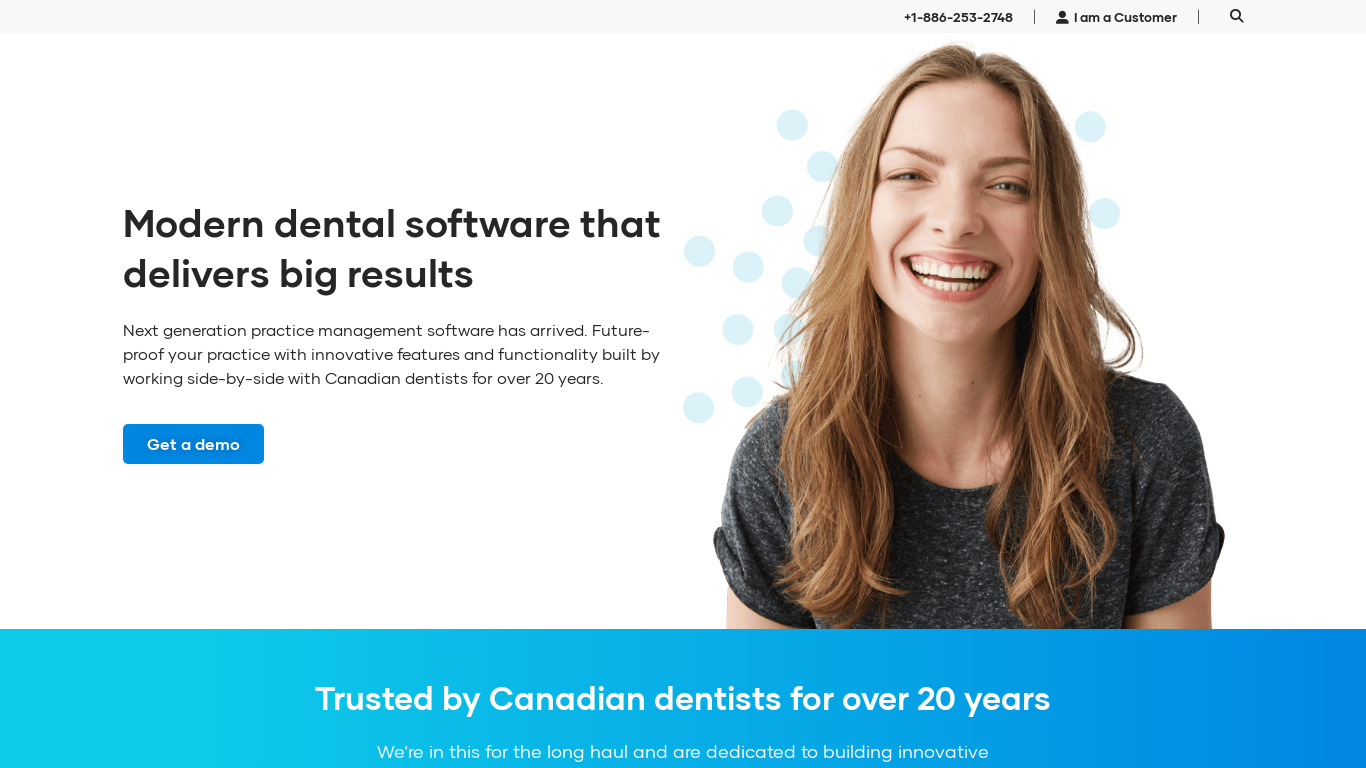 ClearDent Landing page