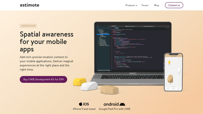 Estimote Landing Page