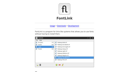 FontLink image
