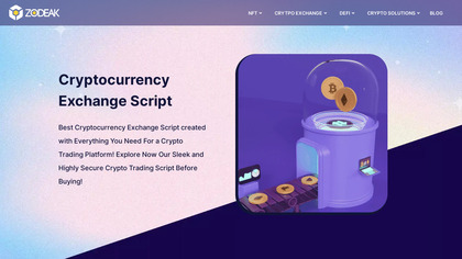 Zodeak Cryptocurrency Exchange Script image
