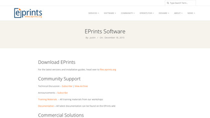 EPrints Software image