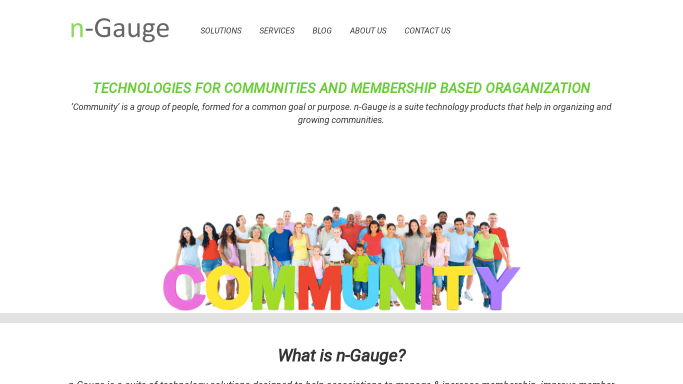 n-Gauge Landing page