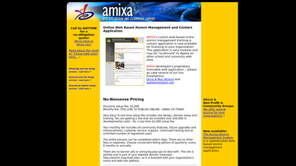 Amixa Alumni Management System image