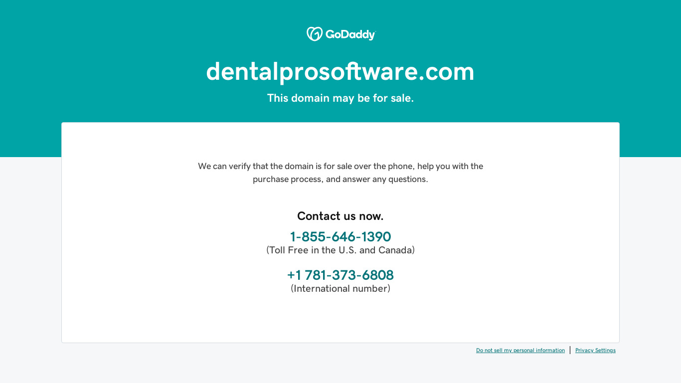 DentalPro Landing page