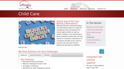 affinetysolutions.com Affinety Child Care image