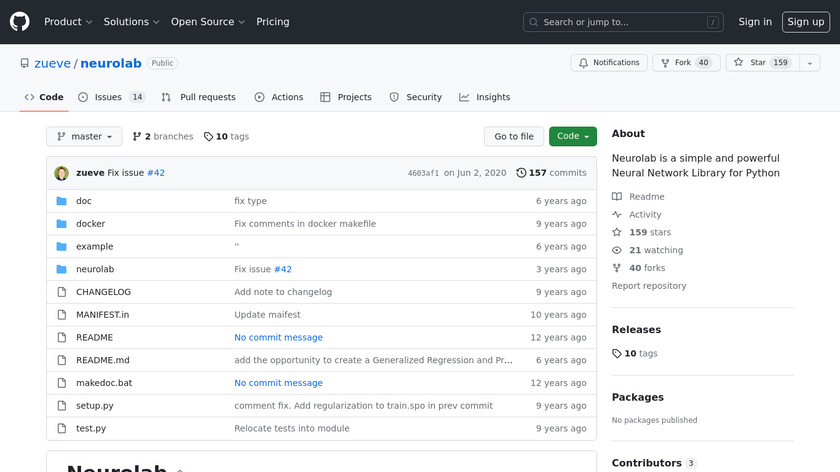 Neurolab Landing Page