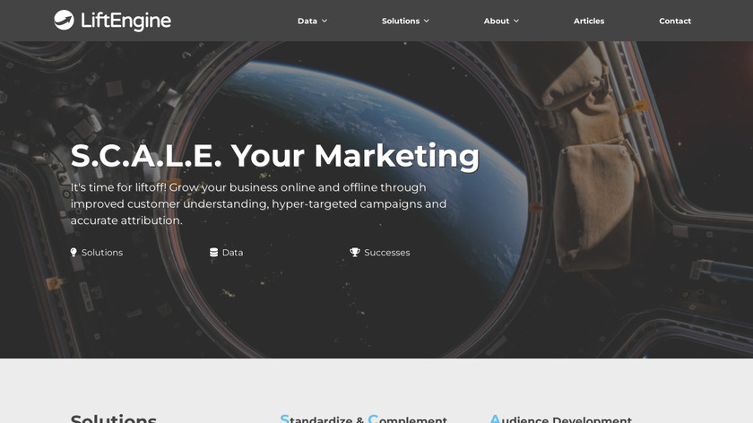 LiftEngine Landing Page