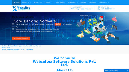 Websoftex Core Banking image