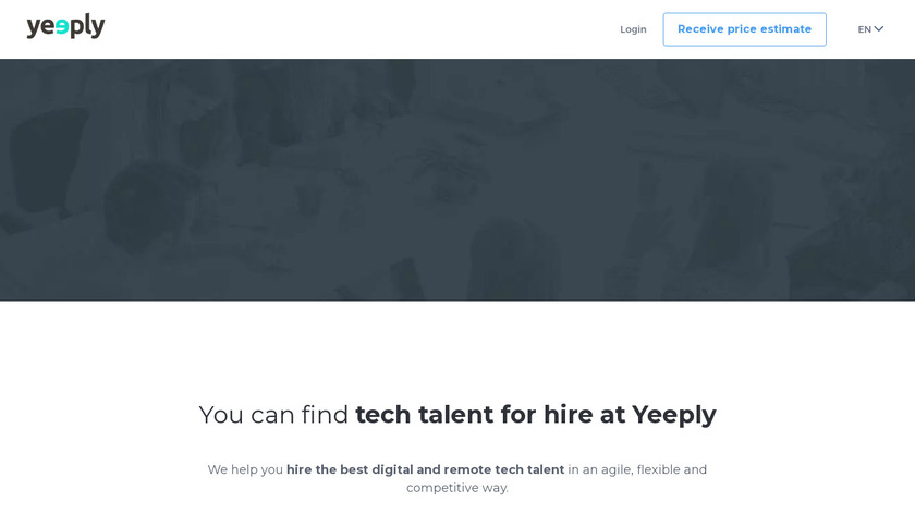 Yeeply Landing Page