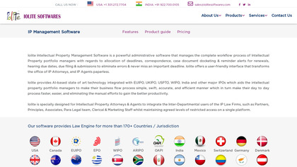 Iolite Intellectual Property Management Software image