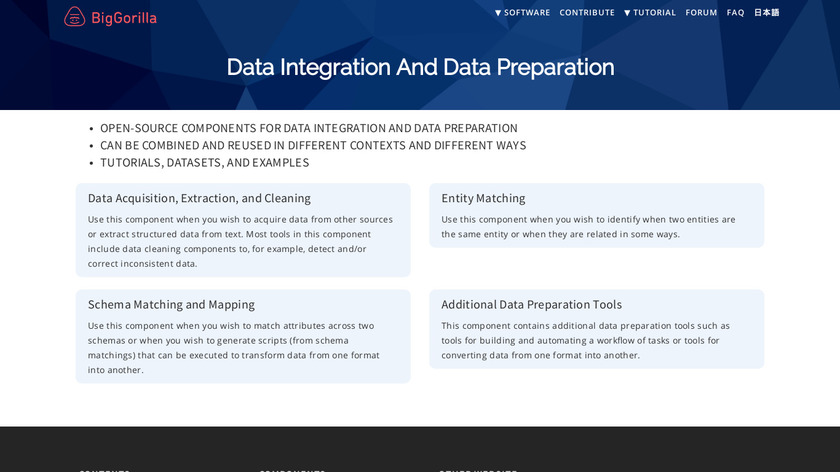 BigGorilla Landing Page