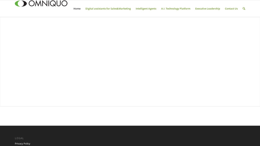 Omniquo Landing Page