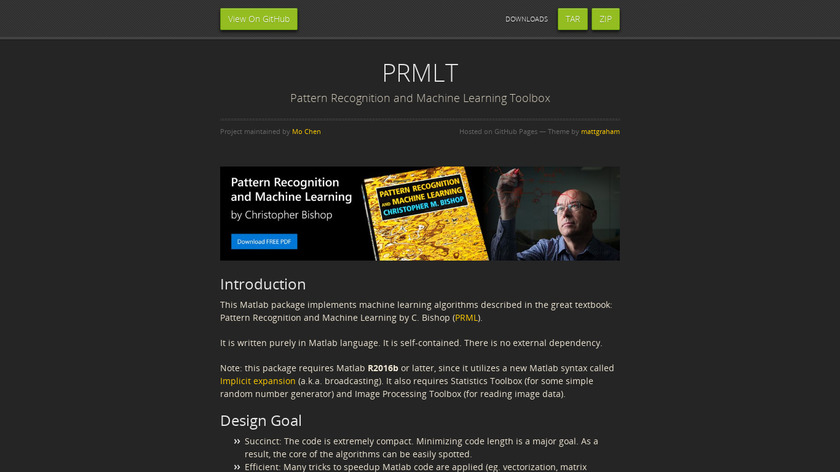 PRMLT Landing Page