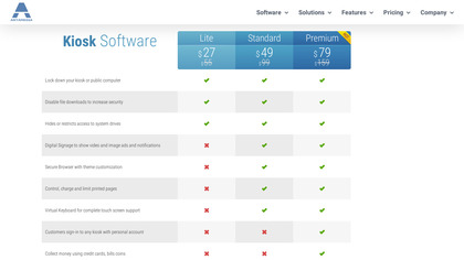 Antamedia Kiosk Software image