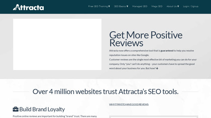 Attracta Review Software image