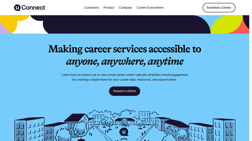 uConnect Landing Page