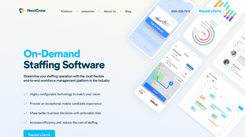 NextCrew Landing Page