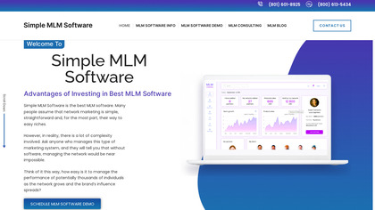 Simple MLM Software image