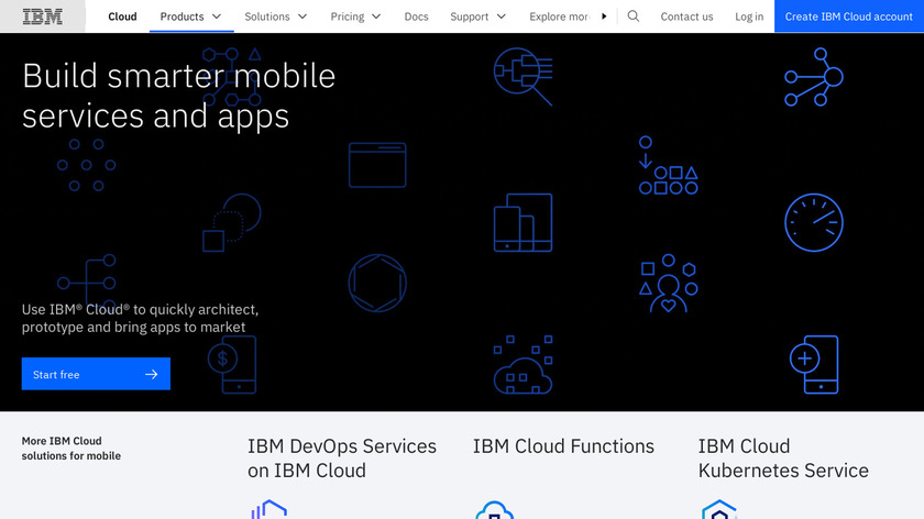 IBM MobileFirst Landing Page