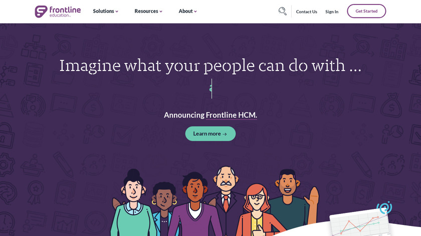 Frontline Education Landing Page