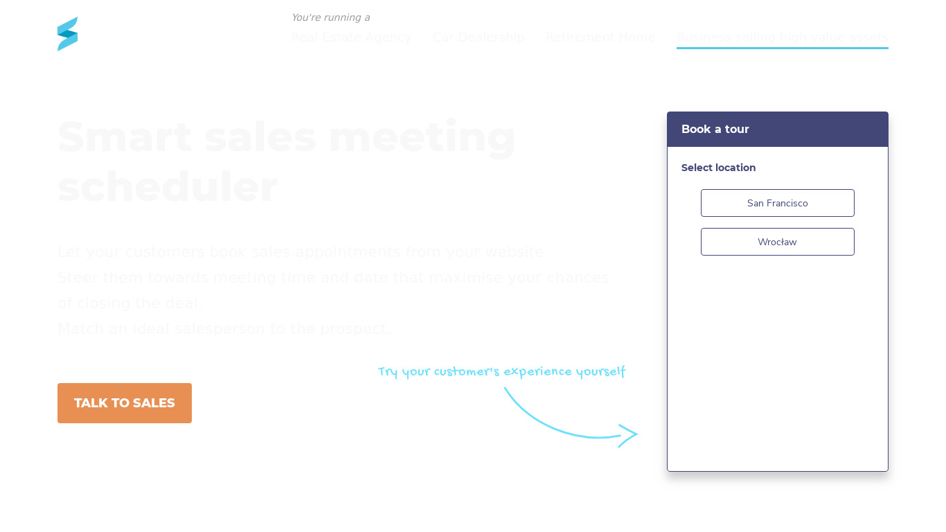 Seeable Landing page