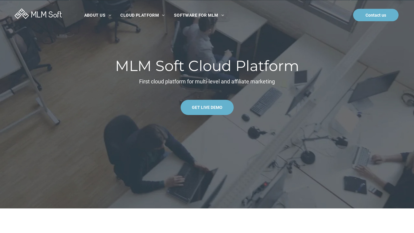 MLM Soft Landing page