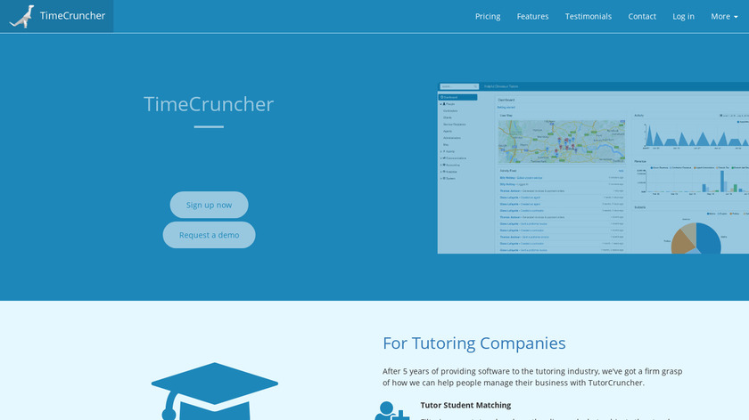 TimeCruncher Landing Page