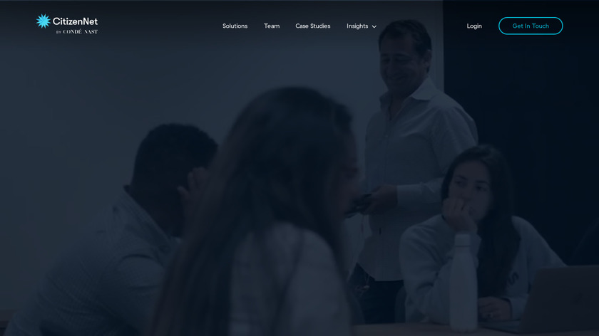 CitizenNet Landing Page