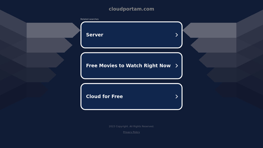 CloudPortam Landing Page