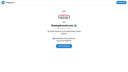 Startup Around Telegram Channel image