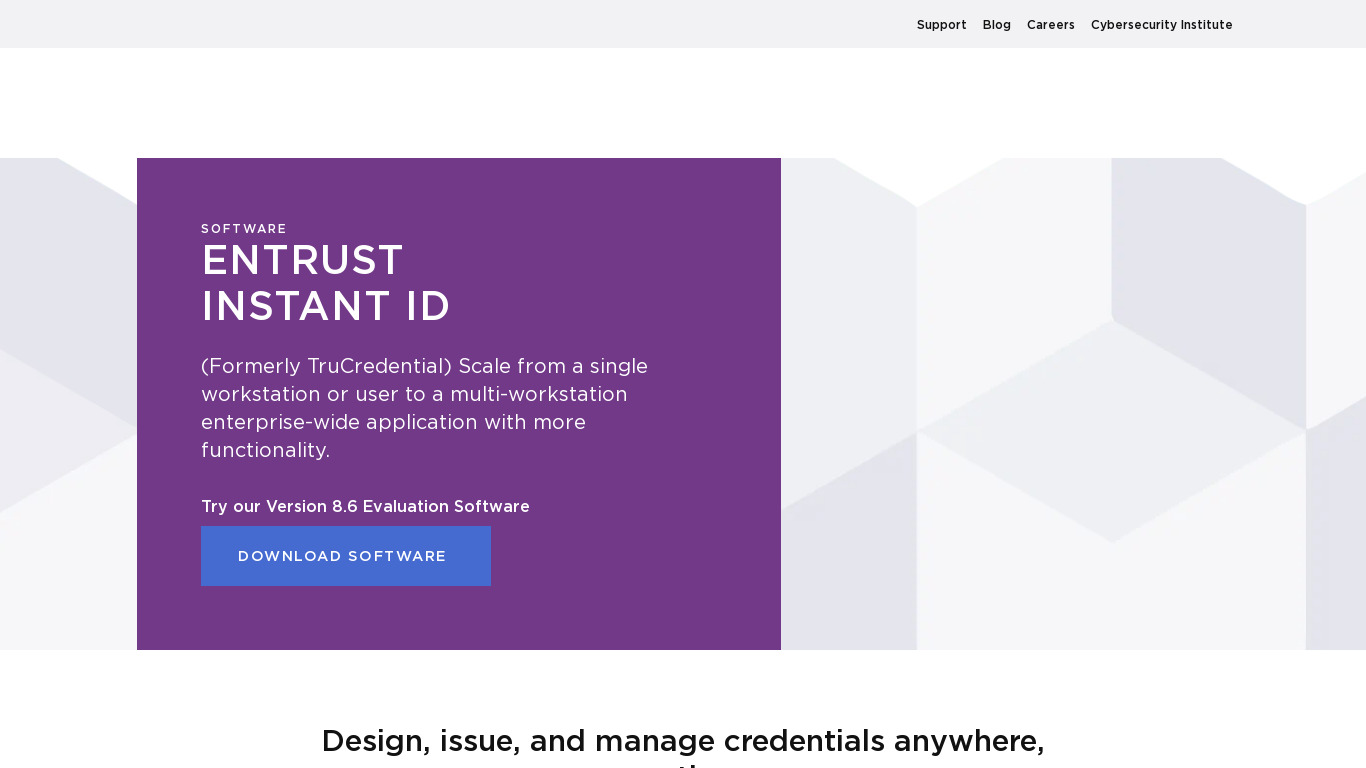 TruCredential Landing page
