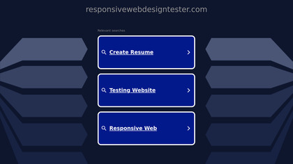 Responsive Web Design Tester image