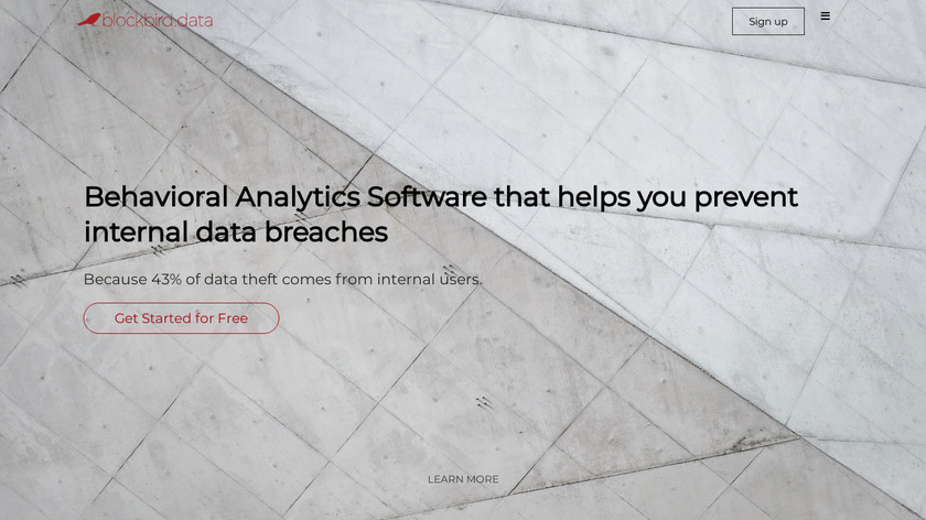 Blockbird Data Landing Page