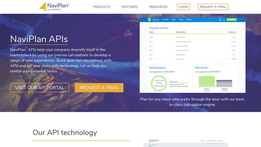 Advicent Narrator Connect Landing Page