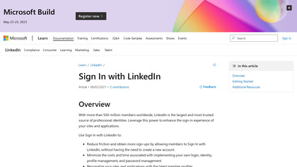 LinkedIn Login image